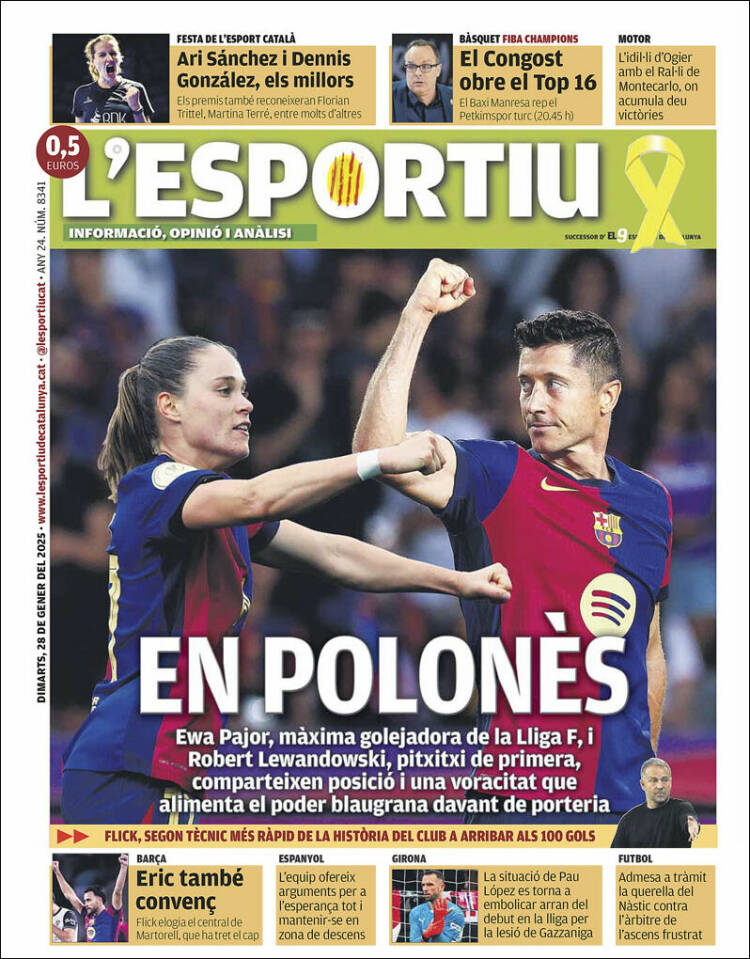 Portada de L'Esportiu (España)