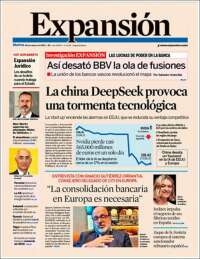 Portada de Expansión (España)