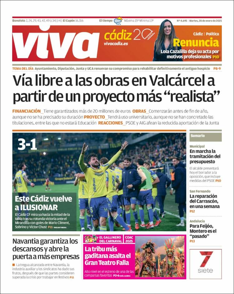 Portada de Información - Cadiz (España)