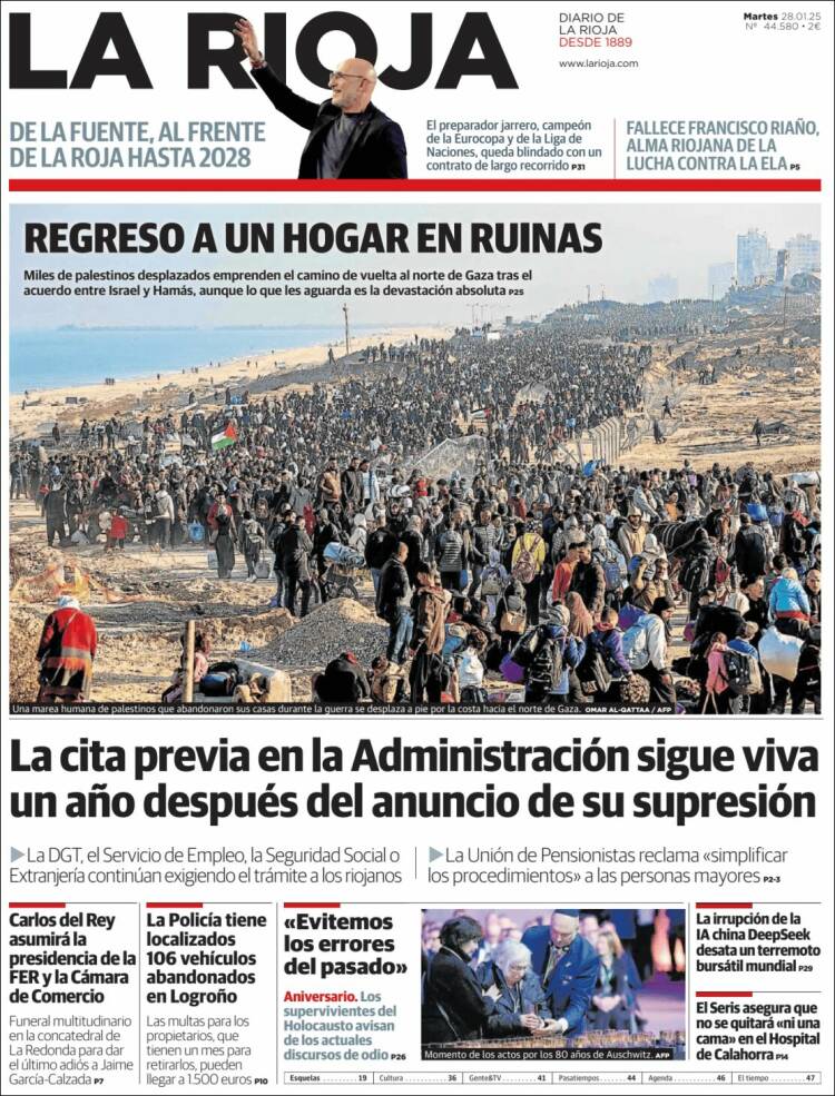 Portada de La Rioja (España)