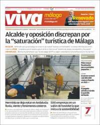 Portada de Viva Málaga (España)