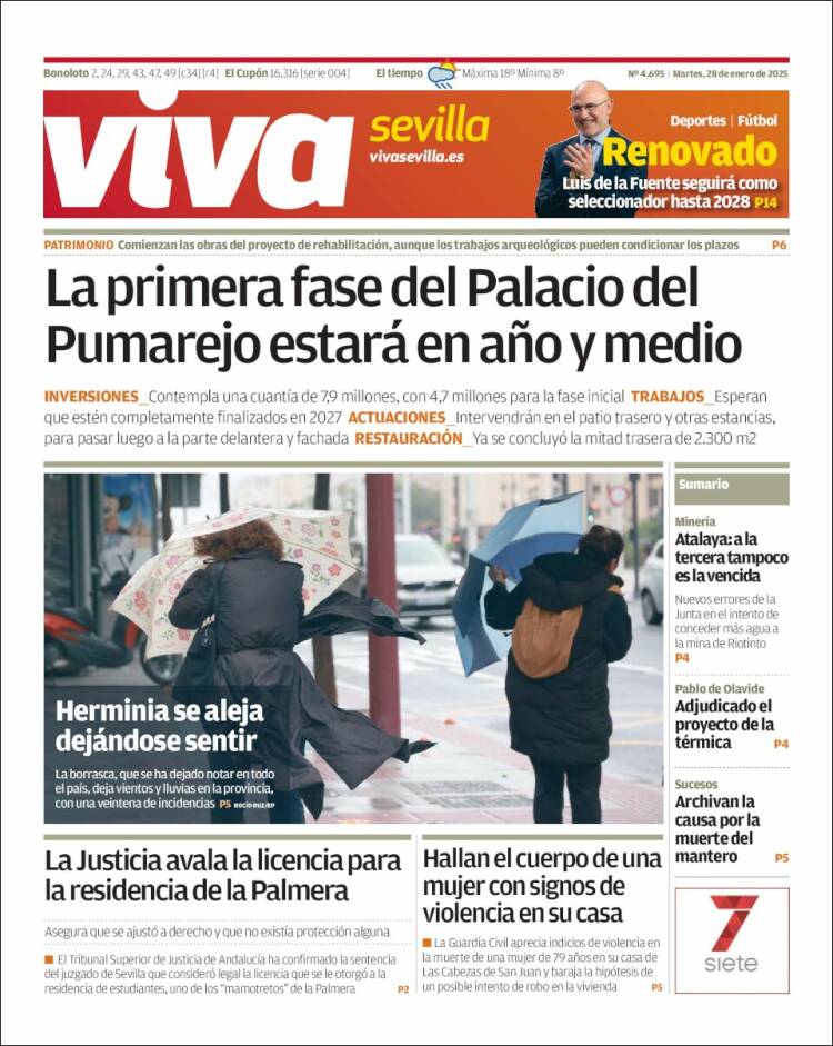 Portada de Viva Sevilla (España)