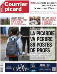 Portada de Courrier Picard (Francia)