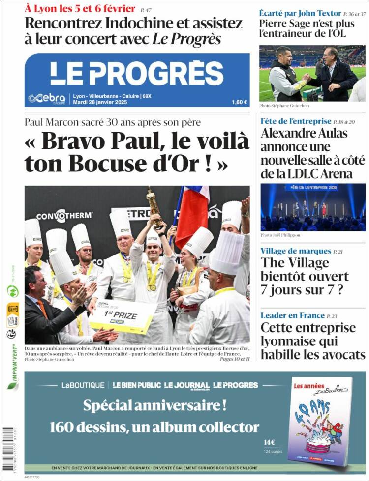 Portada de Progres de Fecamp (Francia)