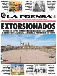 Portada de La Prensa (Mexique)