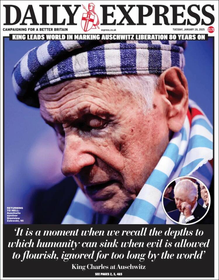 Portada de Daily Express (United Kingdom)