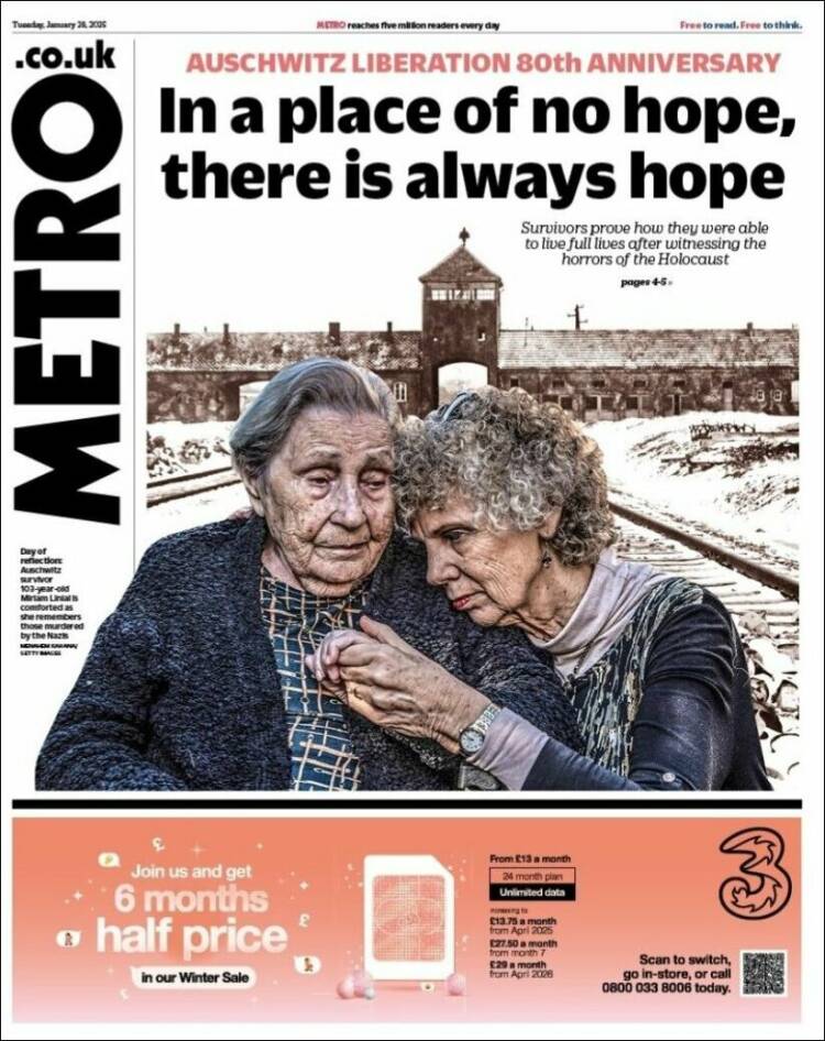 Portada de Metro (United Kingdom)
