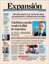 Portada de Expansión (España)