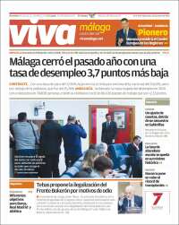 Portada de Viva Málaga (España)