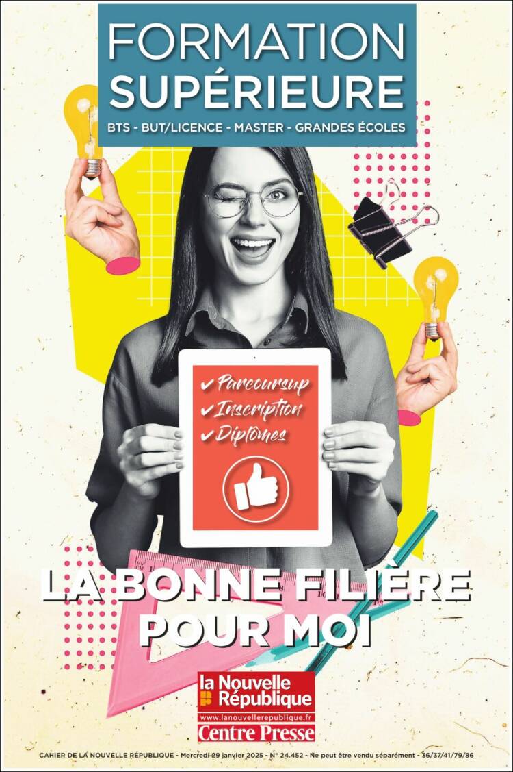 Portada de La Nouvelle Republique (Francia)