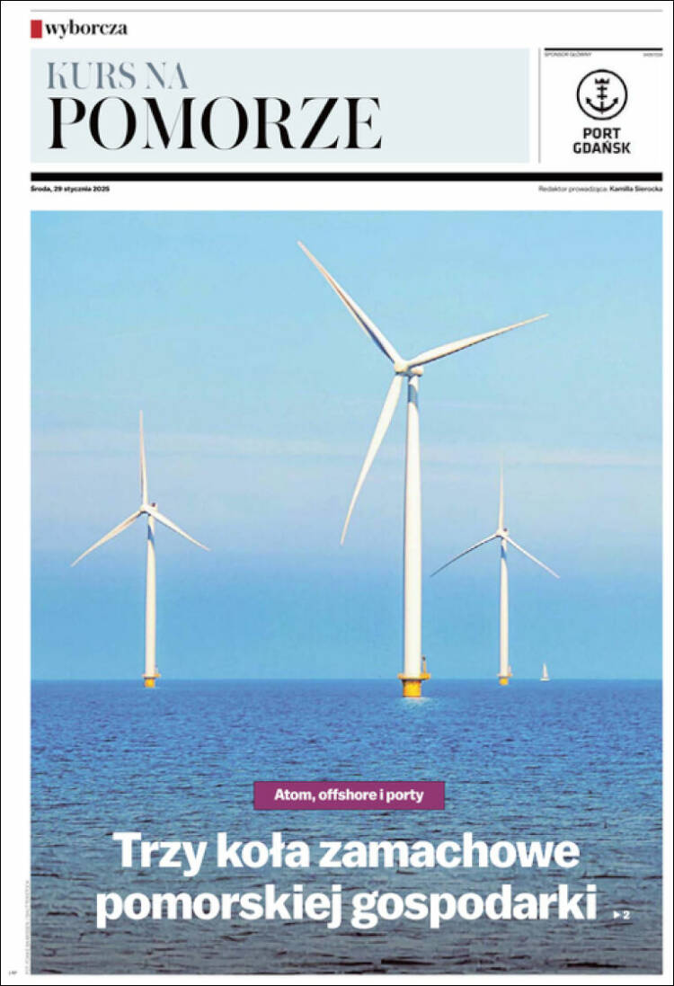 Portada de Gazeta Wyborcza (Polonia)