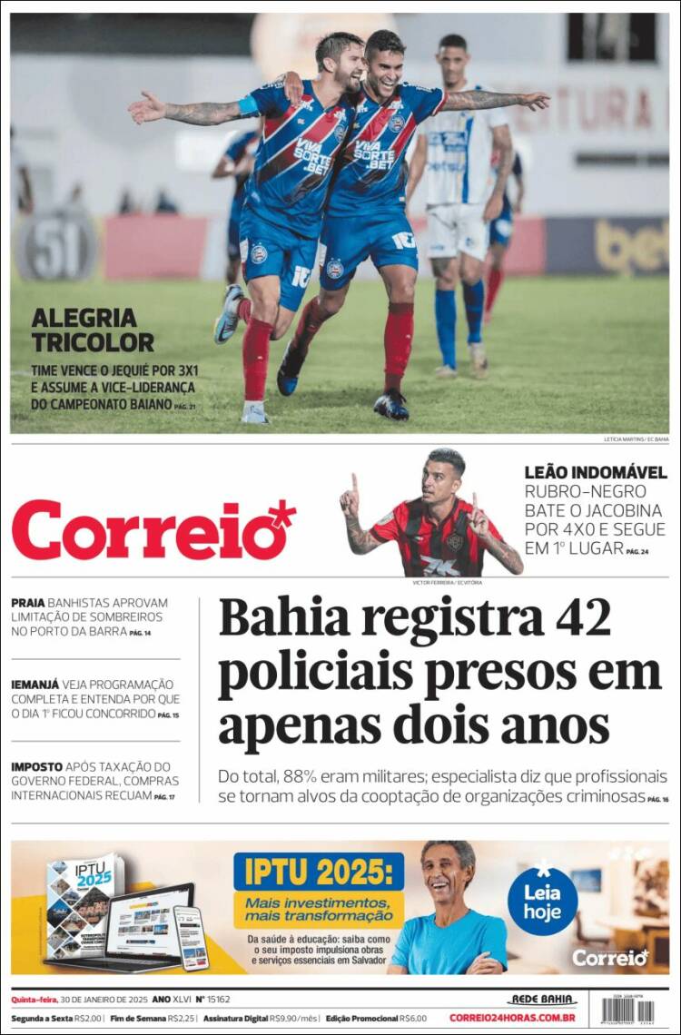 Portada de Correio* (Brasil)