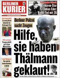 Portada de Berliner Kurier - Startseite BK (Alemania)