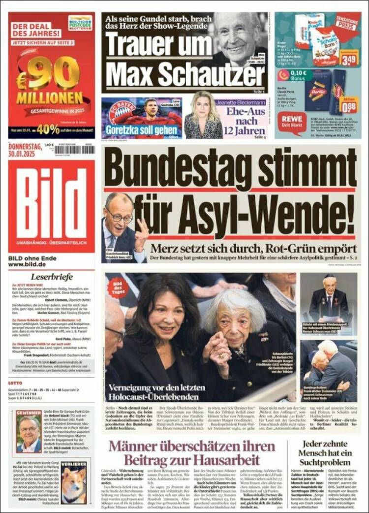 Portada de Bild (Alemania)