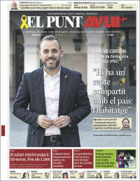 Portada de El Punt Avui (Spain)