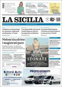 Portada de La Sicilia (Italy)