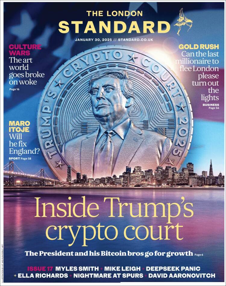 Portada de Evening Standard (Reino Unido)