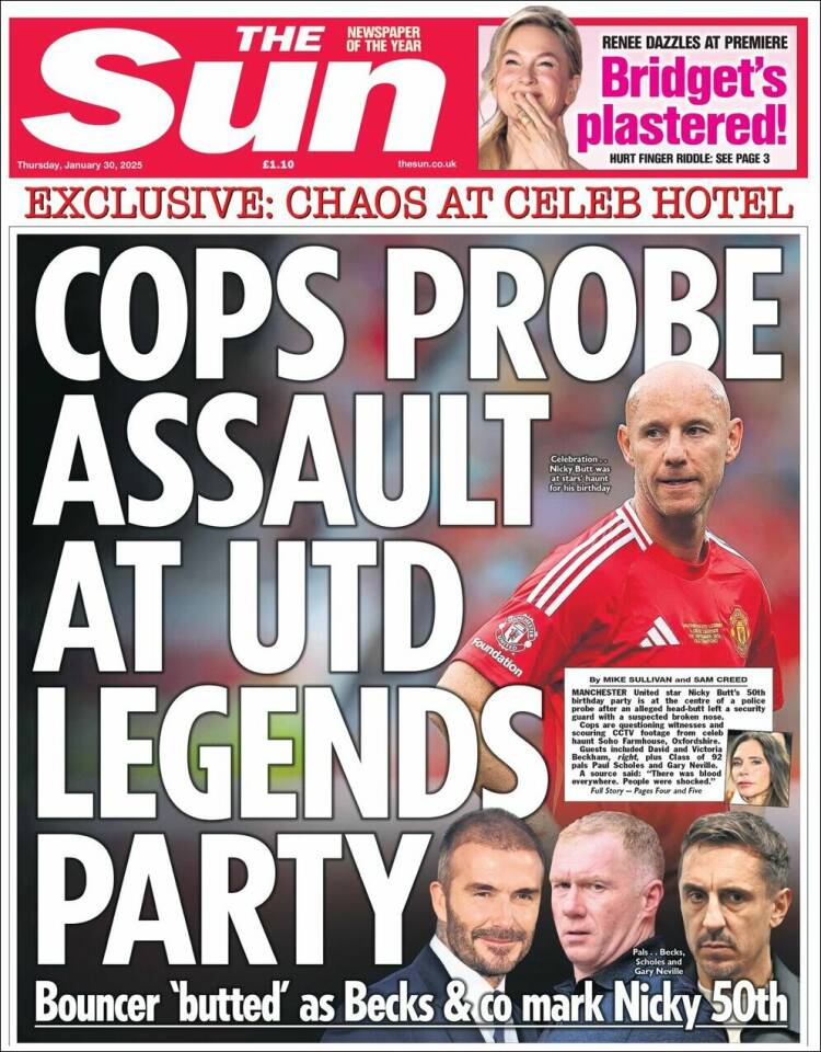 Portada de The Sun (Reino Unido)