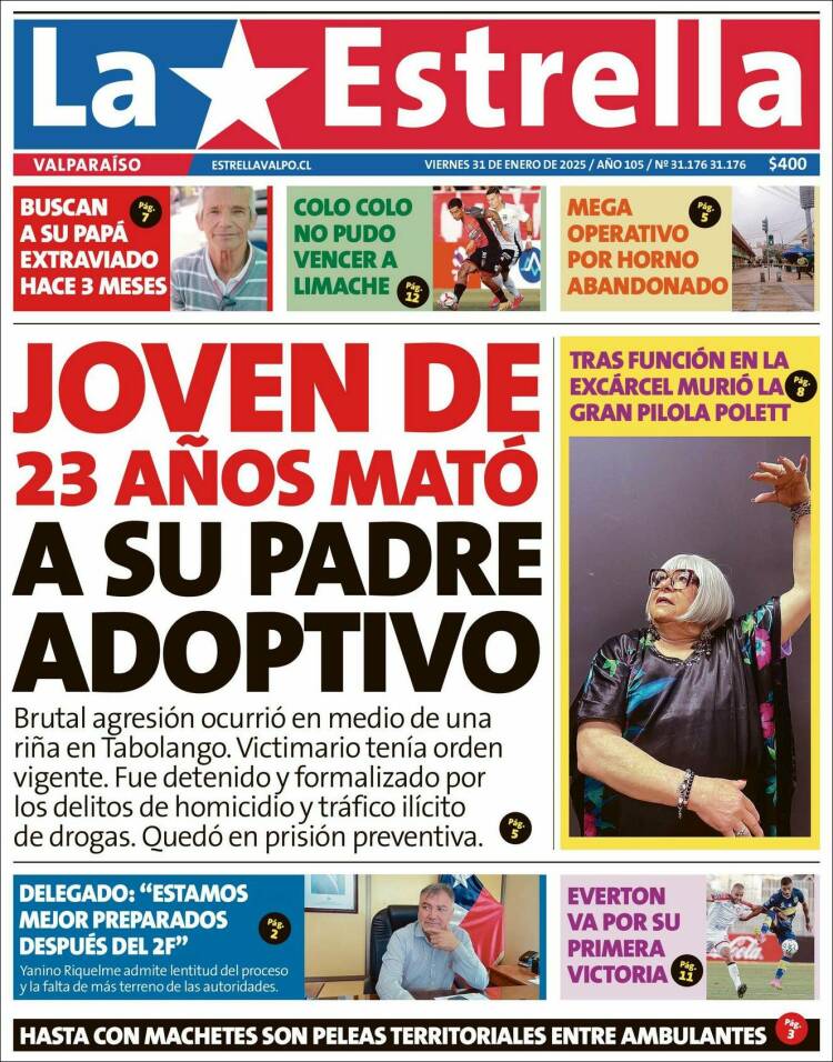 Portada de Estrella de Valparaiso (Chile)