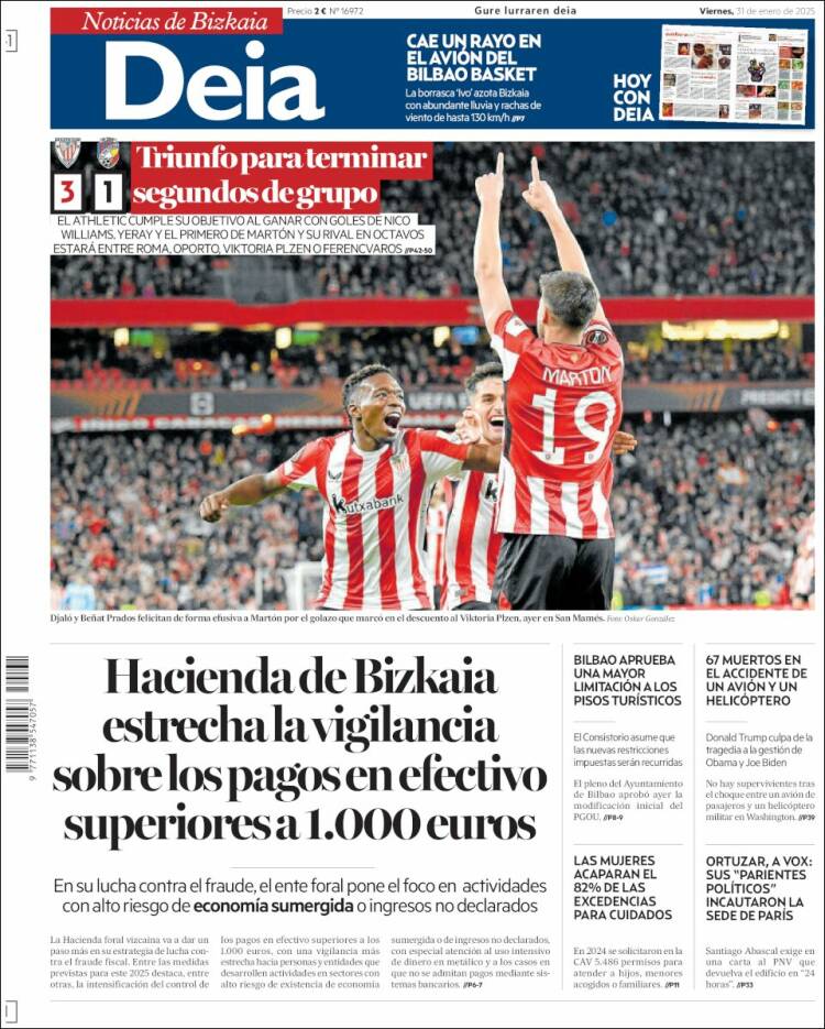 Portada de Deia (España)