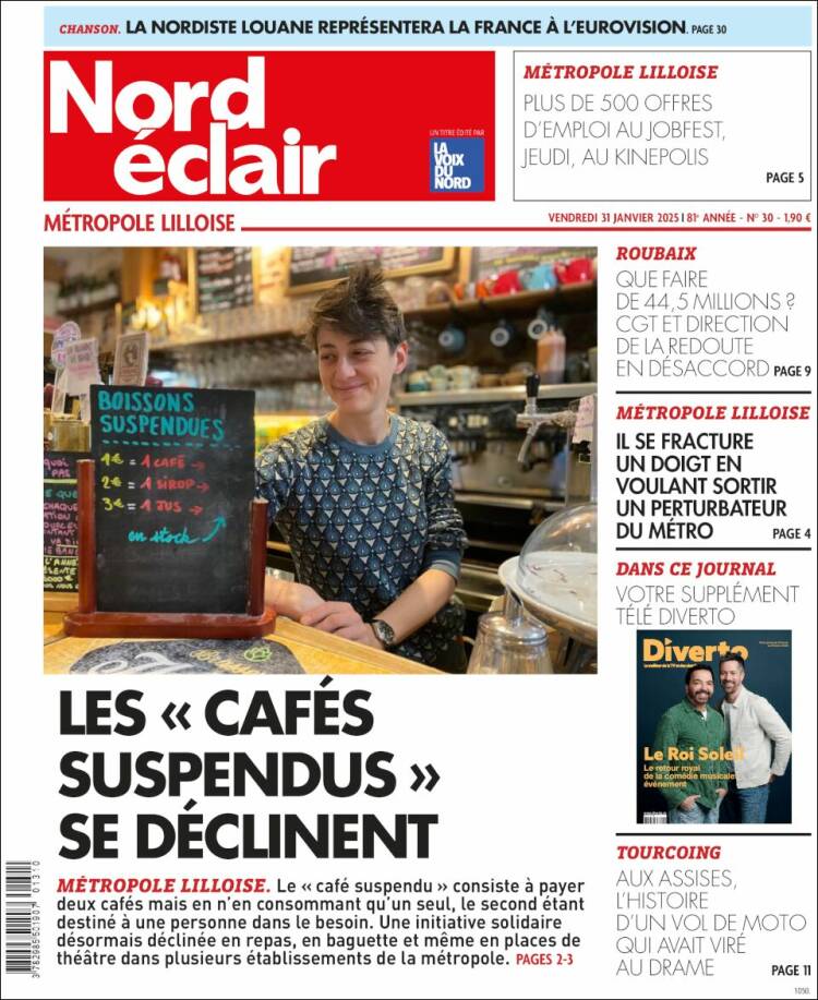 Portada de Nord Éclair (Francia)