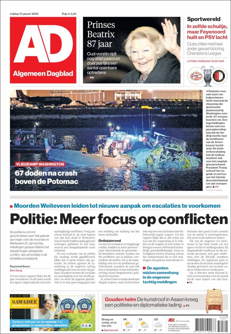 Portada de AD (Pa&iacute;ses Bajos)