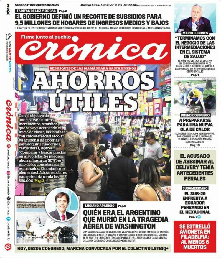 Portada de La Voz del Chaco (Argentina)