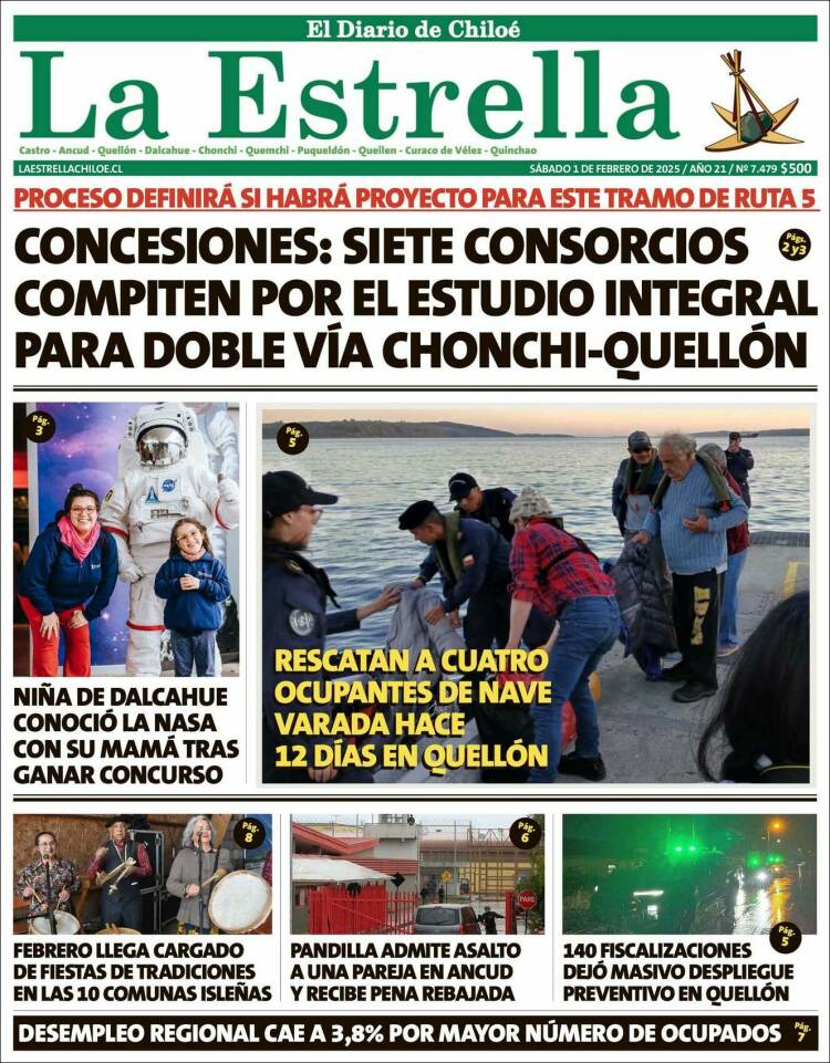 Portada de Estrella de Chiloé (Chile)