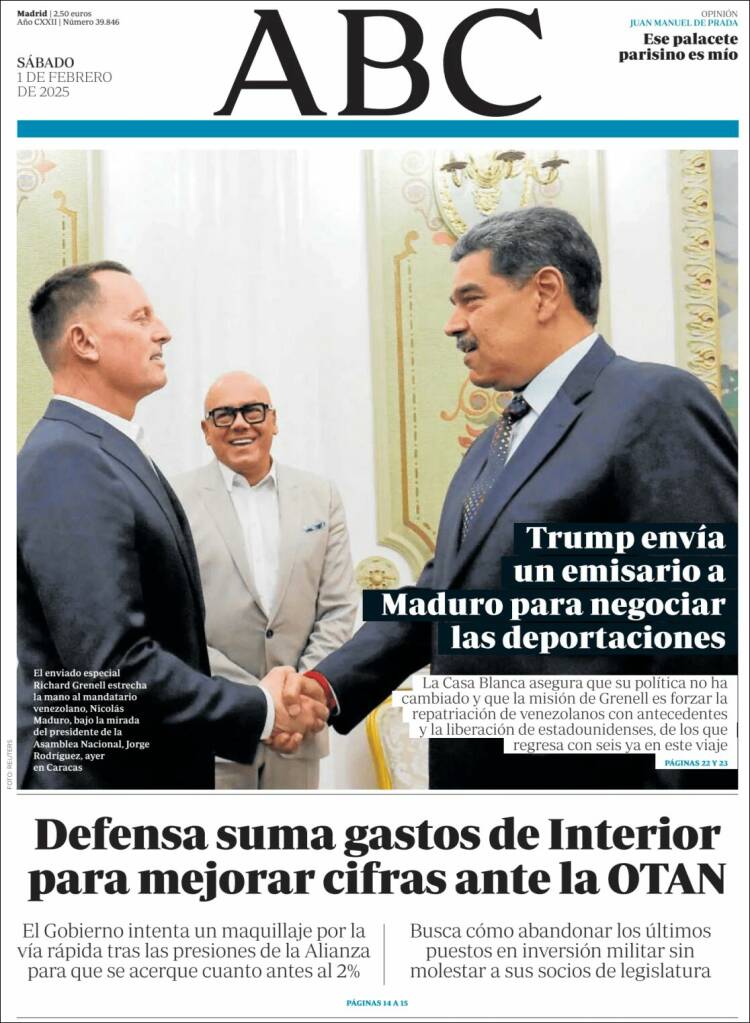 Portada de ABC (España)