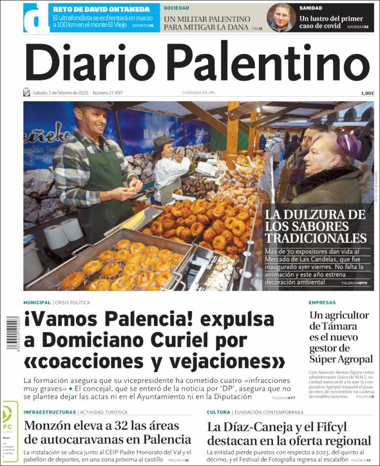 Portada de Diario Palentino (España)