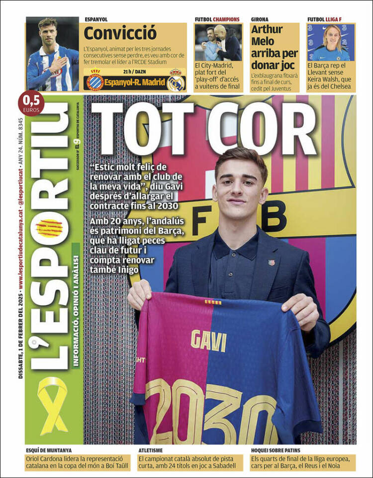 Portada de L'Esportiu (España)