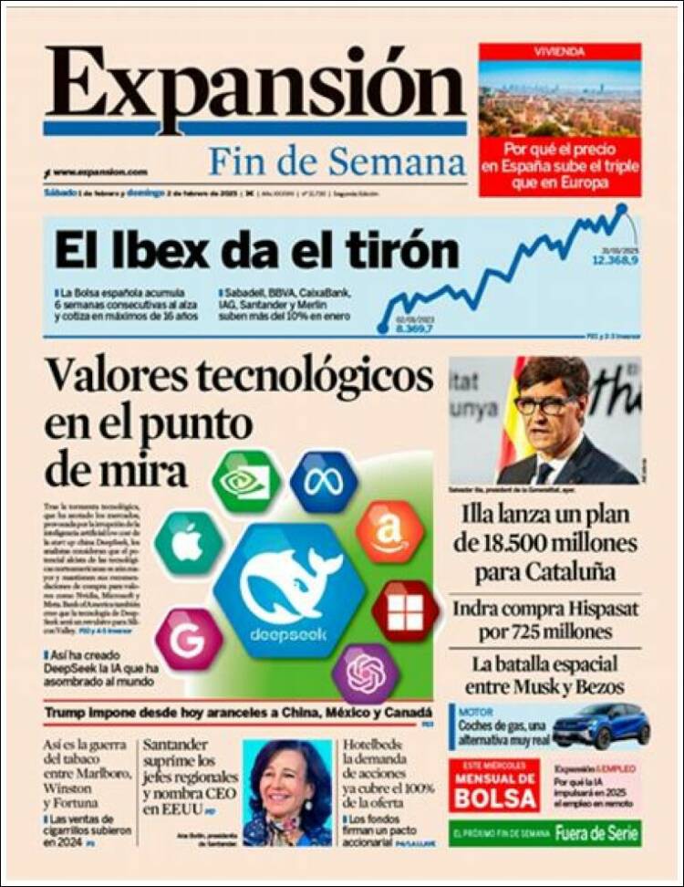 Portada de Expansión (Espa&ntilde;a)