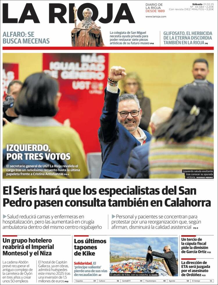 Portada de La Rioja (España)