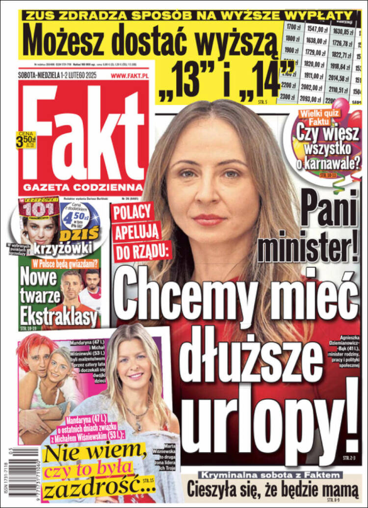 Portada de Fakt (Polonia)