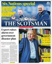 Portada de The Scotsman (Reino Unido)