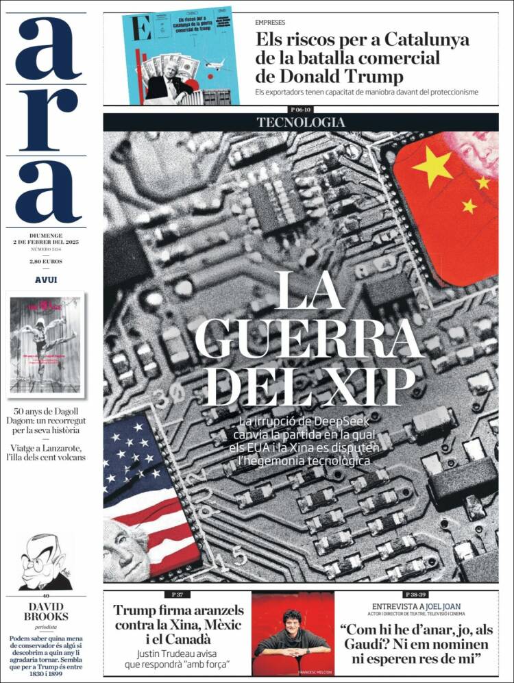 Portada de Ara (España)