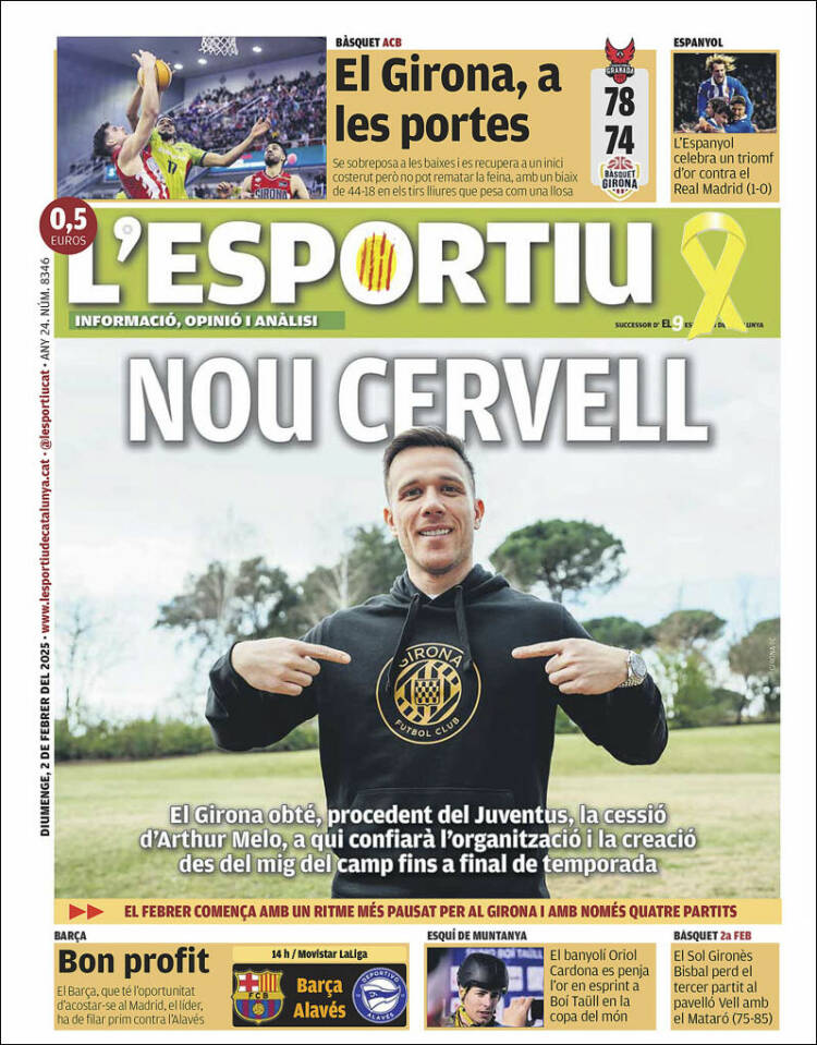 Portada de L'Esportiu : Girona (España)