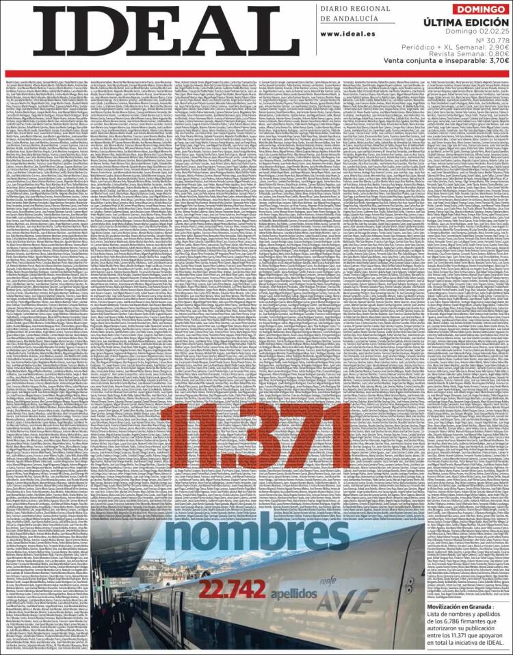 Portada de Ideal (España)