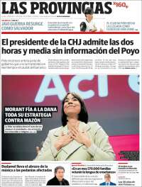 Portada de Las Provincias (España)