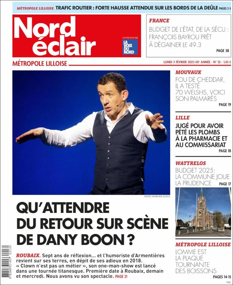 Portada de Nord Éclair (Francia)