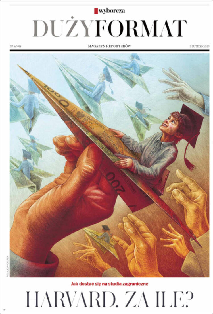 Portada de Gazeta Wyborcza (Polonia)