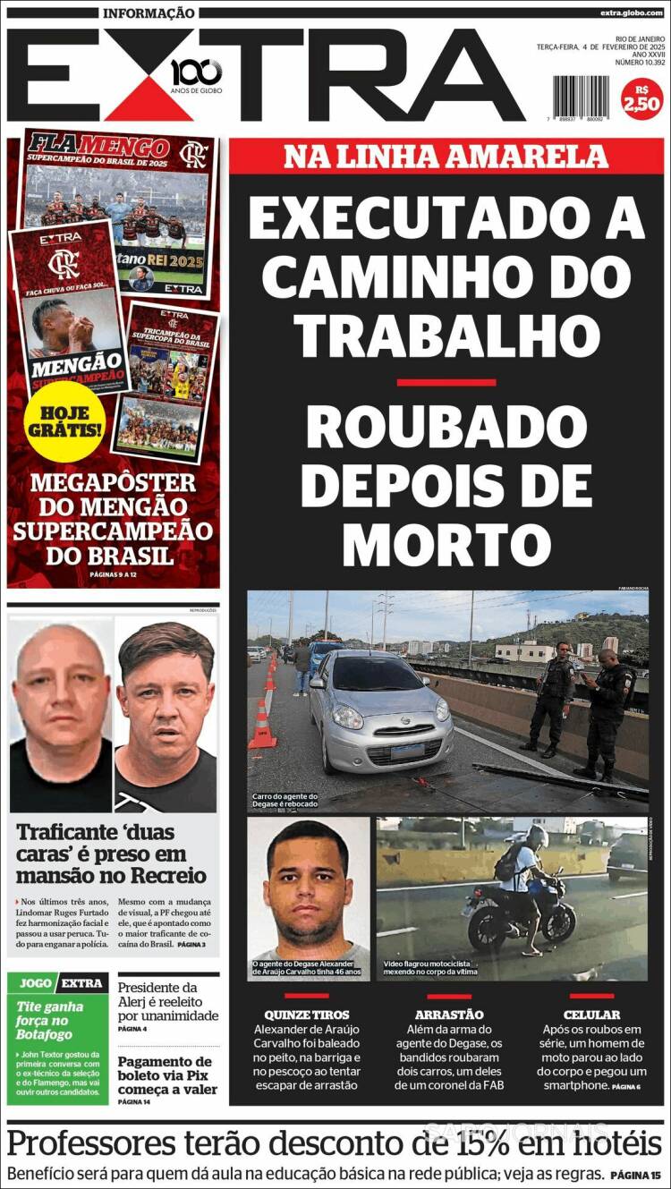 Portada de Extra (Brasil)