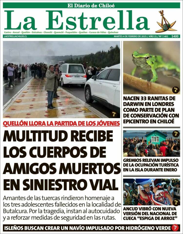 Portada de Estrella de Chiloé (Chile)