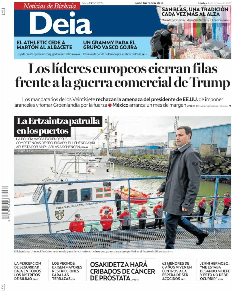 Portada de Deia (España)