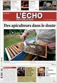 Portada de L'Echo Républicain (Francia)