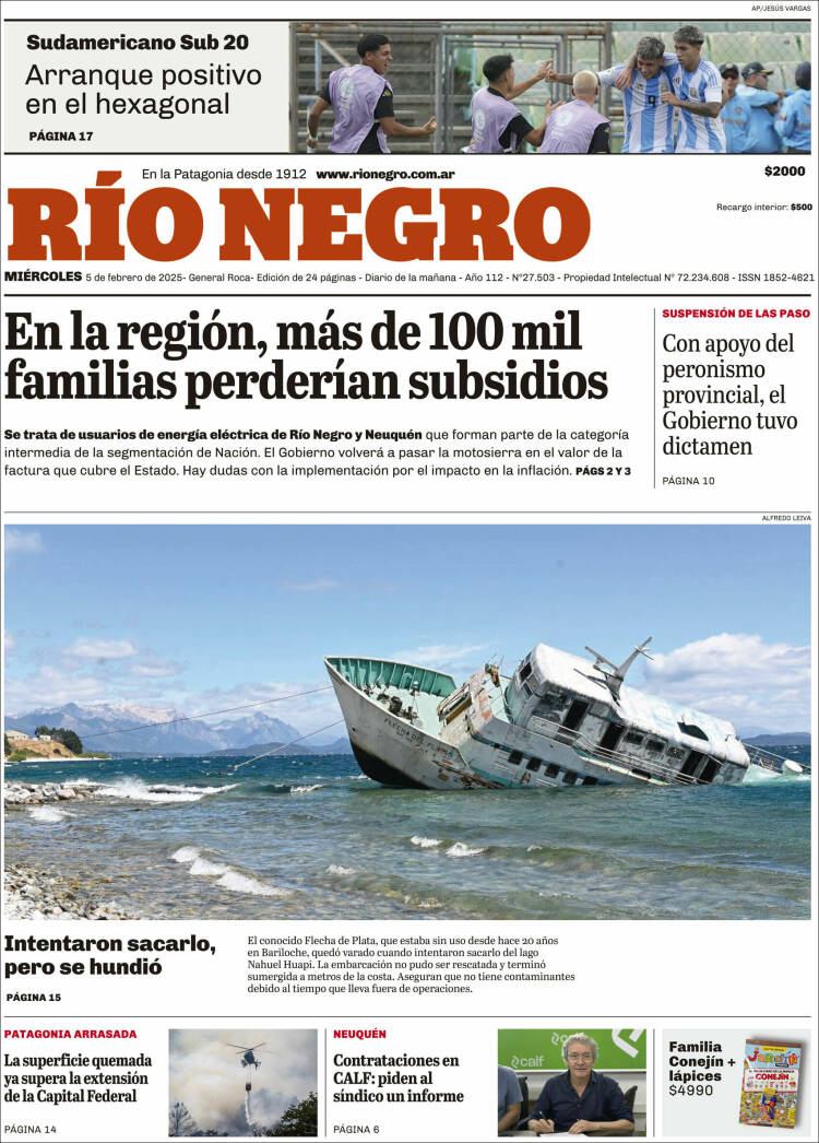 Portada de Rio Negro (Argentina)