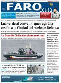 Portada de El Faro de Ceuta (Spain)