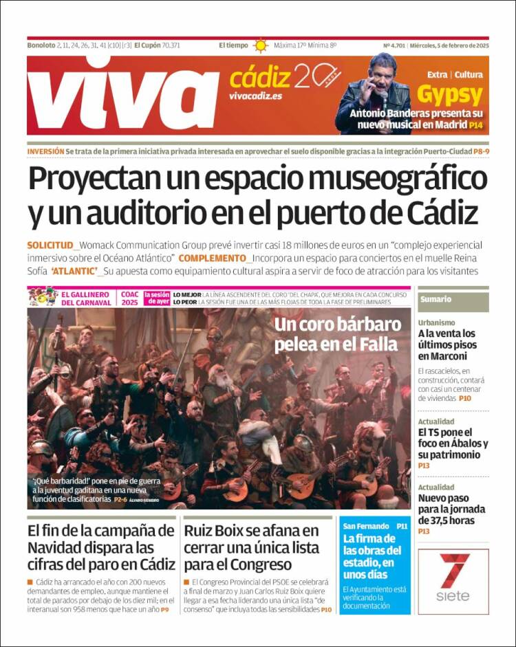 Portada de Información - Cadiz (España)