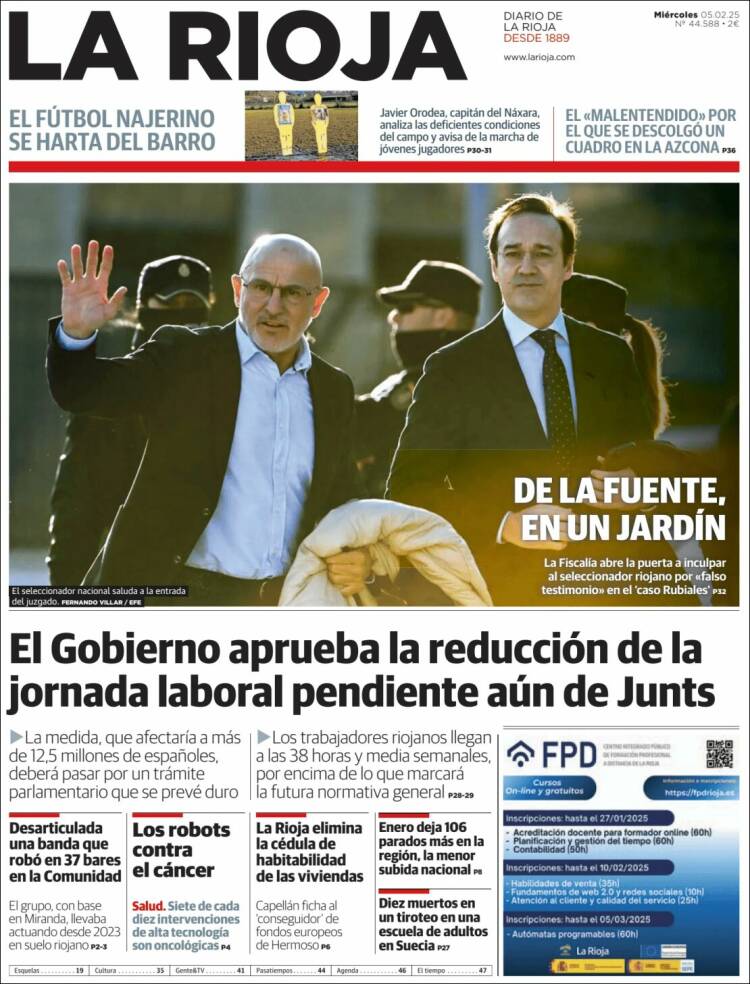 Portada de La Rioja (España)