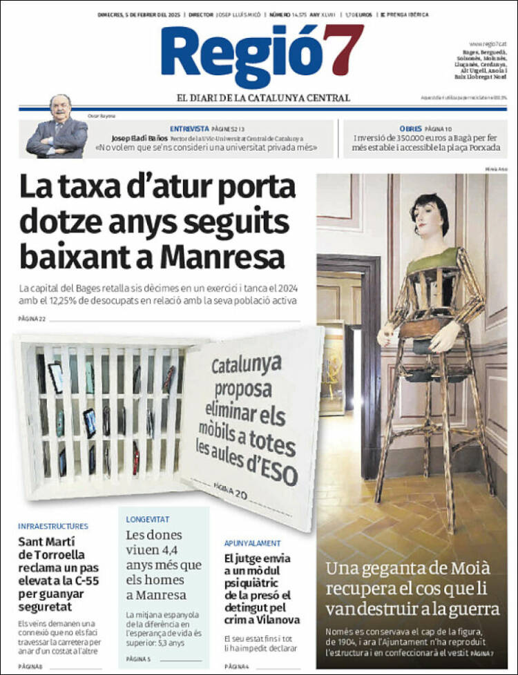 Portada de Regio7 (Spain)